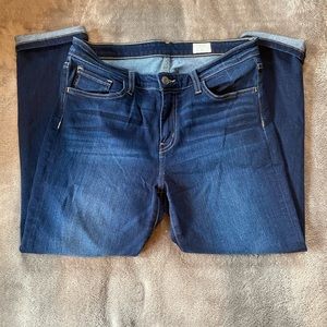 Bridge By Gly- mid rise ankle skinny jeans.